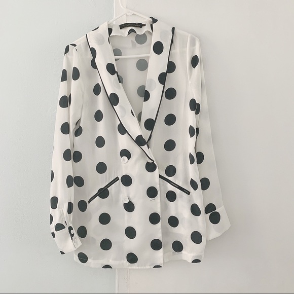 House of Harlow 1960xREVOLVE Arthur Top Dot Print - Picture 4 of 8
